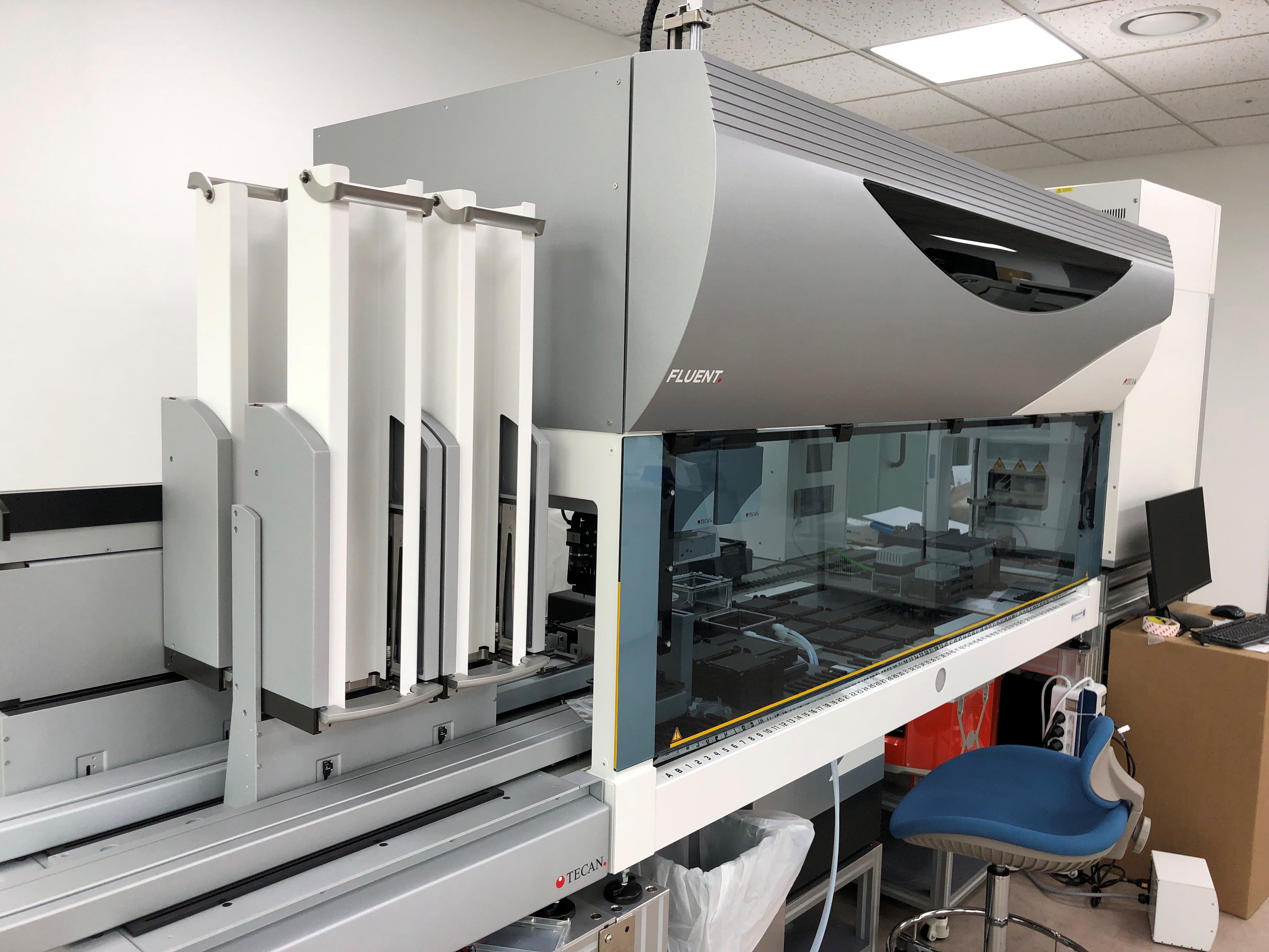Robotic liquid-handling and laboratory automation equipment
